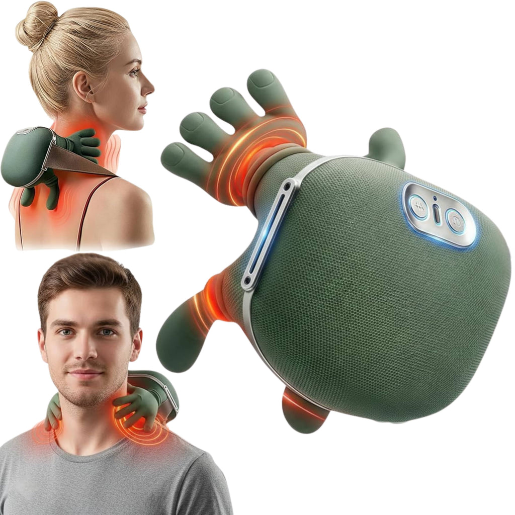 Neck Massager Machine for Pain Relief - Shiatsu Electric Massage Machine for Body pain